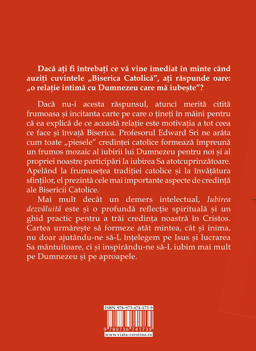 Iubirea dezvăluită. Credința catolică explicată - imagine 2